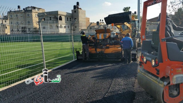     كفرقاسم : تعبيد ثلاث شوارع في المدينة من ضمنها ساحة الملعب الشرقي بحضور الرئيس عادل بدير والاهالي بحالة رضا